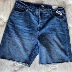 Brand new denim cut off shorts